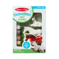 Melissa & Doug Created By Me! Horse Figurines Craft Kit