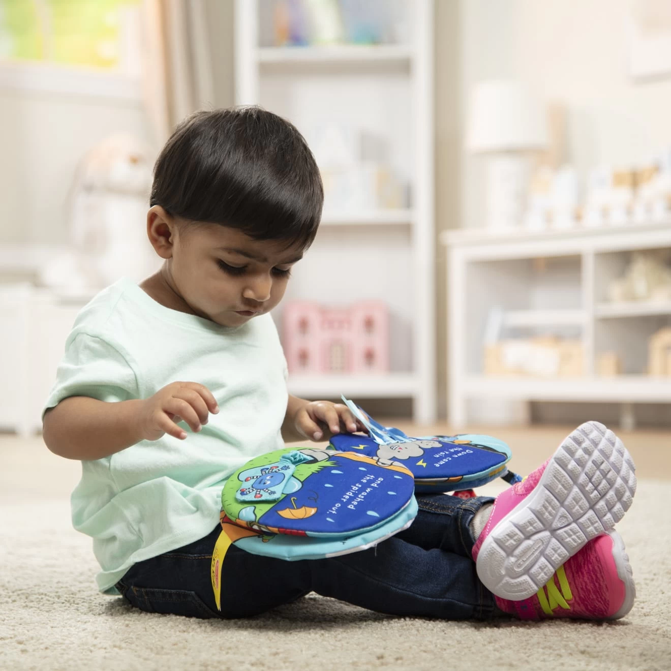 Melissa & Doug Soft Activity Book - Itsy-Bitsy Spider - Image 2