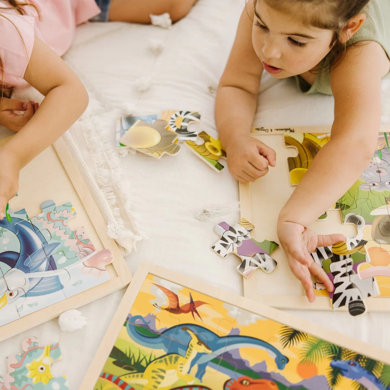 Melissa & Doug Habitats Wooden Jigsaw Puzzle Gift Set - Image 8