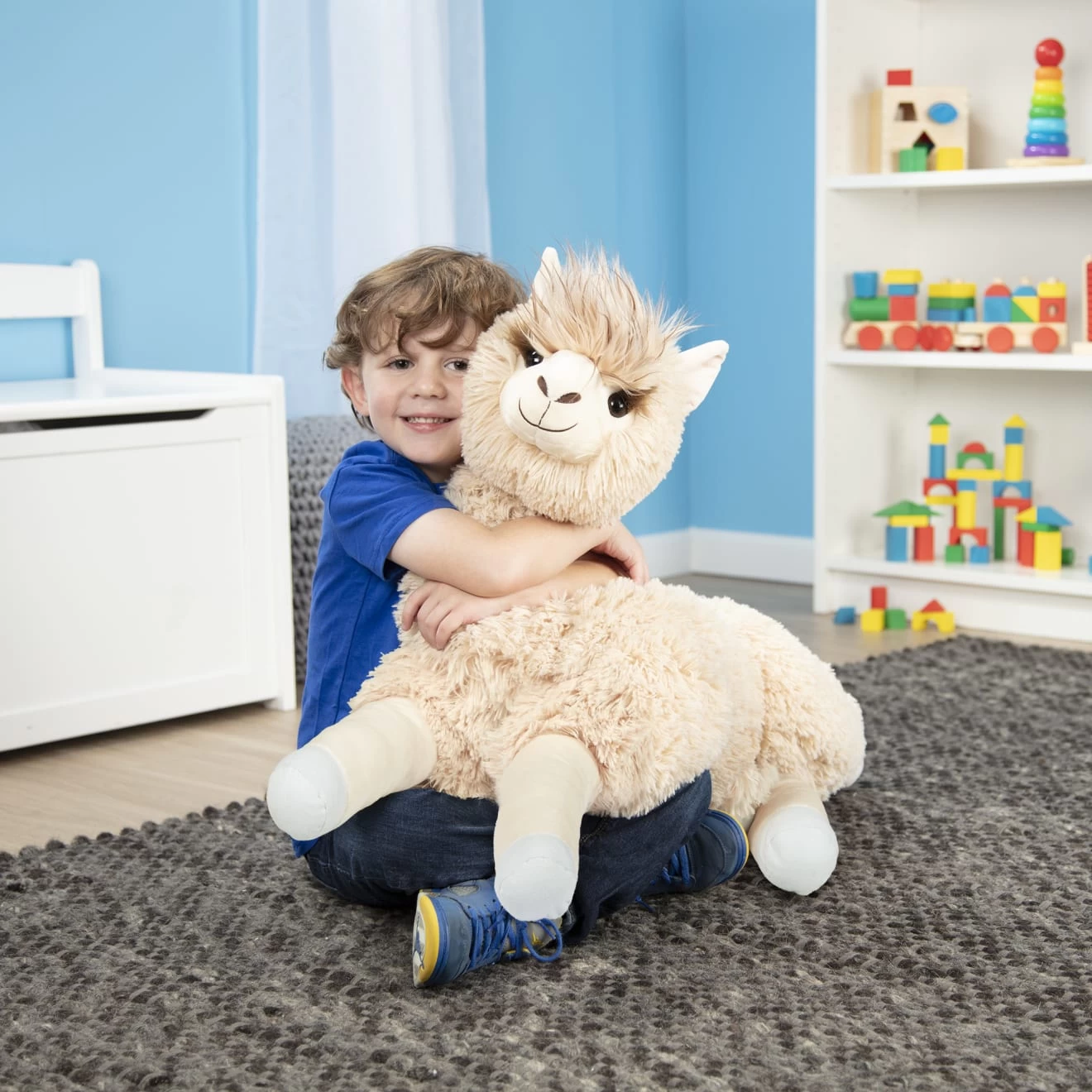 Melissa & Doug Jumbo Llama - Image 2