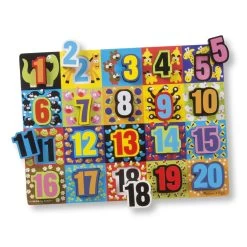 Melissa & Doug Jumbo Numbers Chunky Puzzle