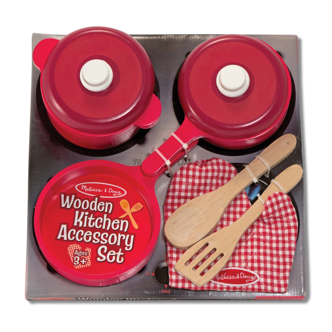 Melissa & Doug Play Kitchen Accessory Set - Pot & Pans - Image 3