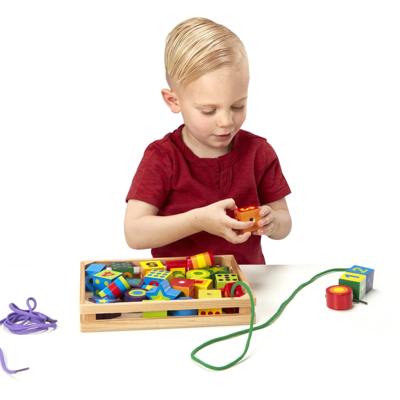 Melissa & Doug Lacing Beads In A Box - Image 6