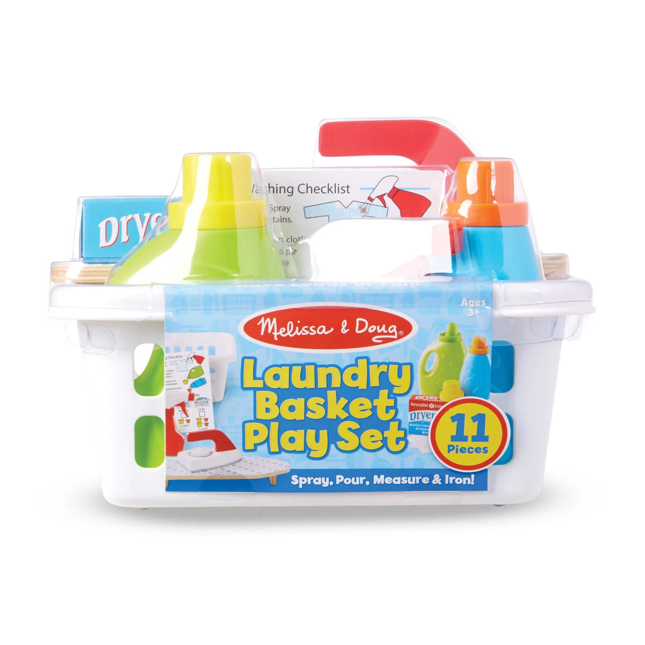 Melissa & Doug Laundry Basket Play Set - Image 3