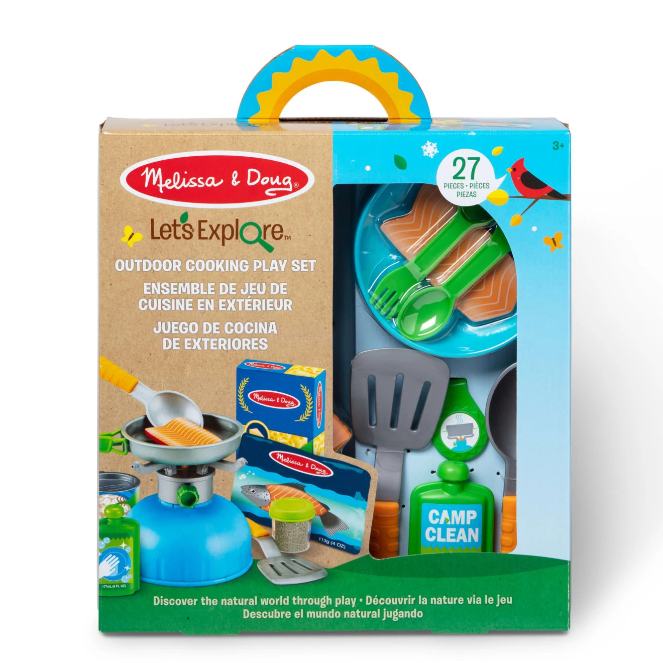 Melissa & Doug Let's Explore Outdoor Cooking Play Set - Image 3