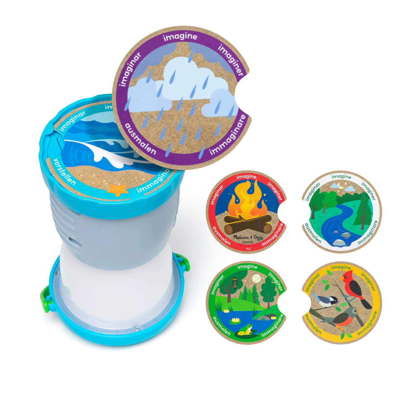 Melissa & Doug Let's Explore Light & Sound Lantern Play Set - Image 4