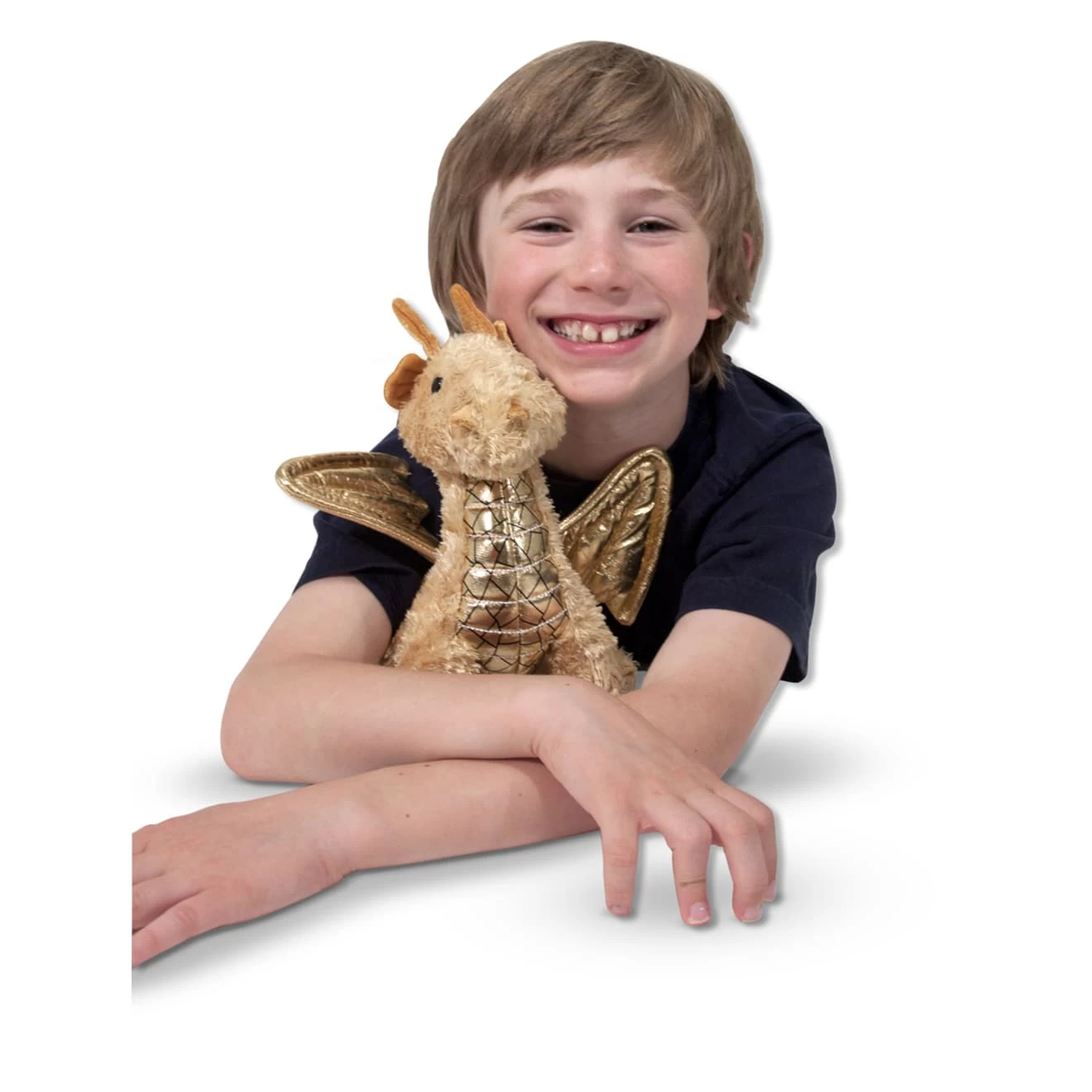 Melissa & Doug Luster Dragon Stuffed Animal