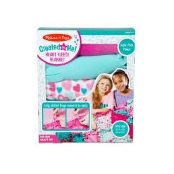Melissa & Doug Created By Me! Heart Fleece Blanket