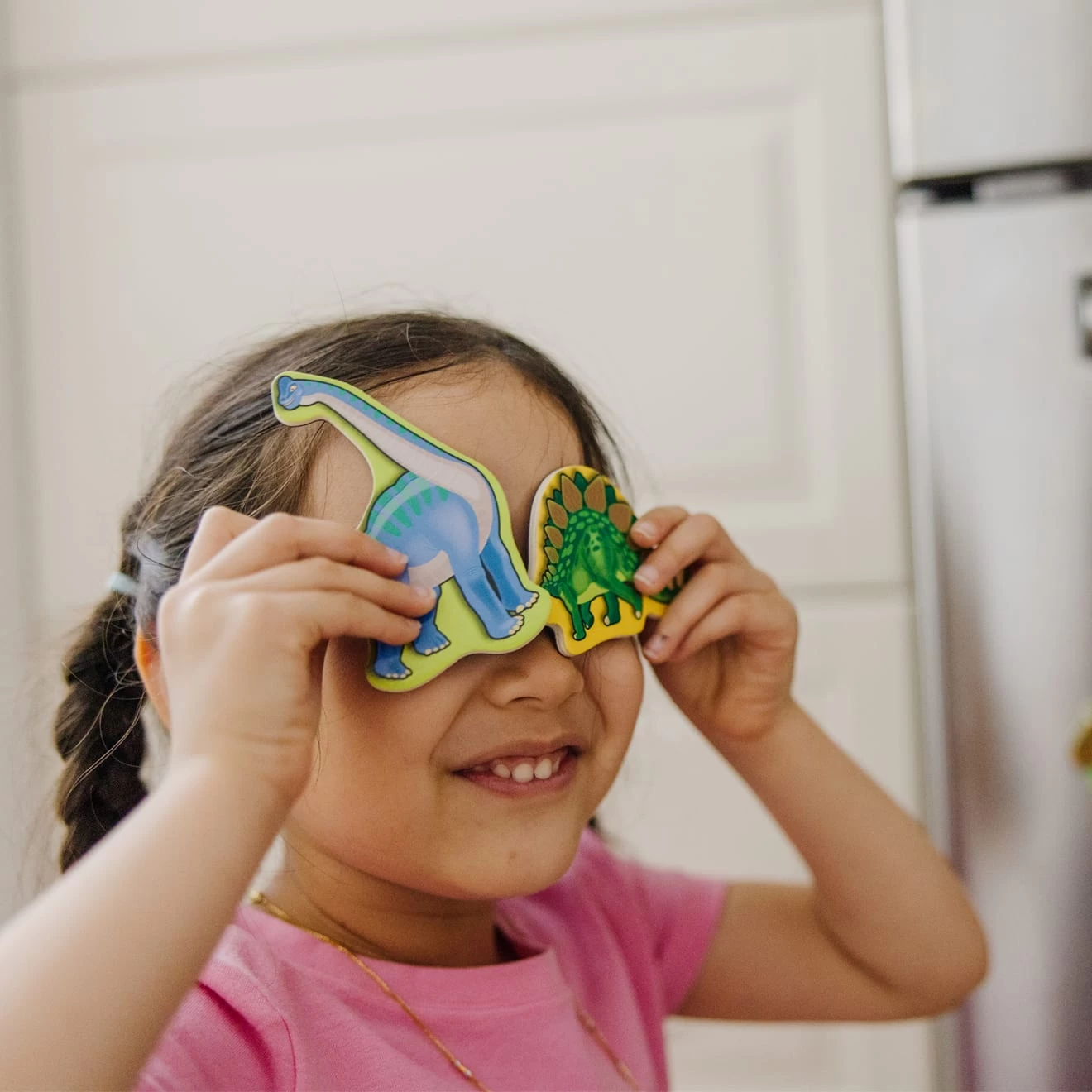 Melissa & Doug Wooden Magnets Bundle - Animals And Dinosaurs - Image 8