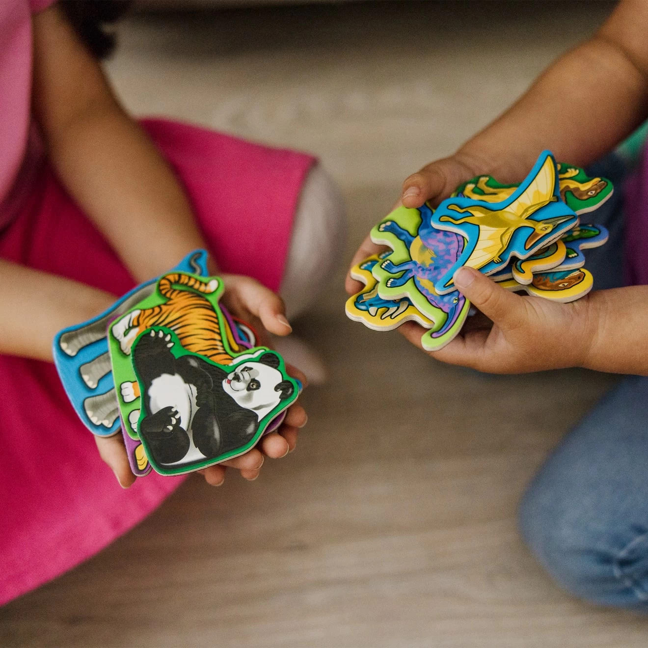 Melissa & Doug Wooden Magnets Bundle - Animals And Dinosaurs - Image 6