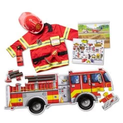 Melissa & Doug Little Firefighter Gift Bundle