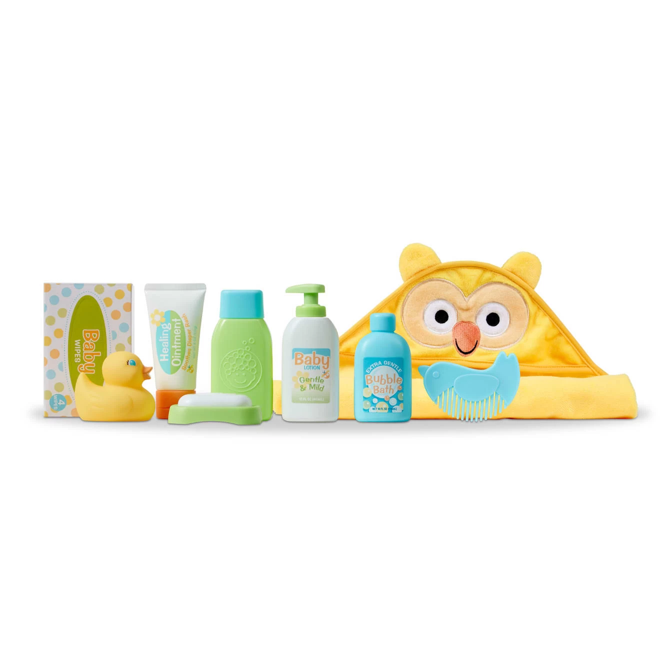Melissa & Doug Mine To Love Changing & Bathtime Play Set - Image 4