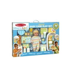 Melissa & Doug Mine To Love Deluxe Baby Care Play Set