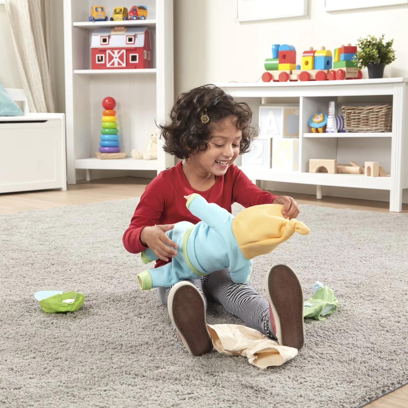 Melissa & Doug Mine To Love Mix & Match Playtime Doll Clothes - Image 2