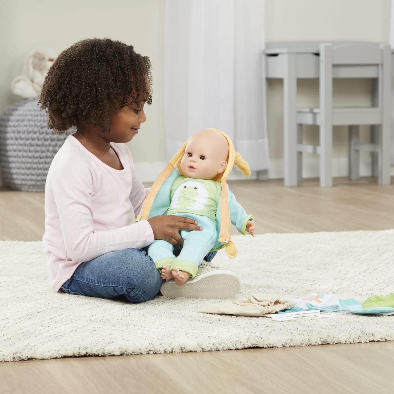 Melissa & Doug Mine To Love Mix & Match Playtime Doll Clothes - Image 5