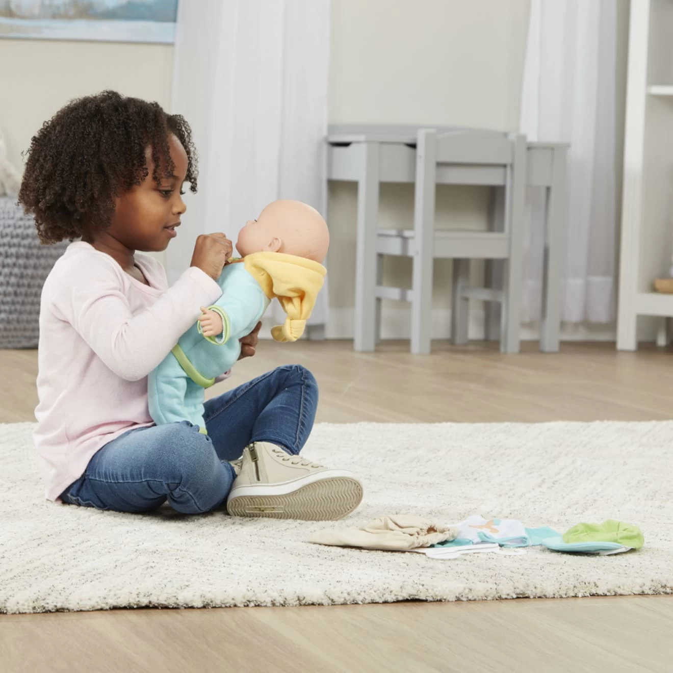 Melissa & Doug Mine To Love Mix & Match Playtime Doll Clothes - Image 7