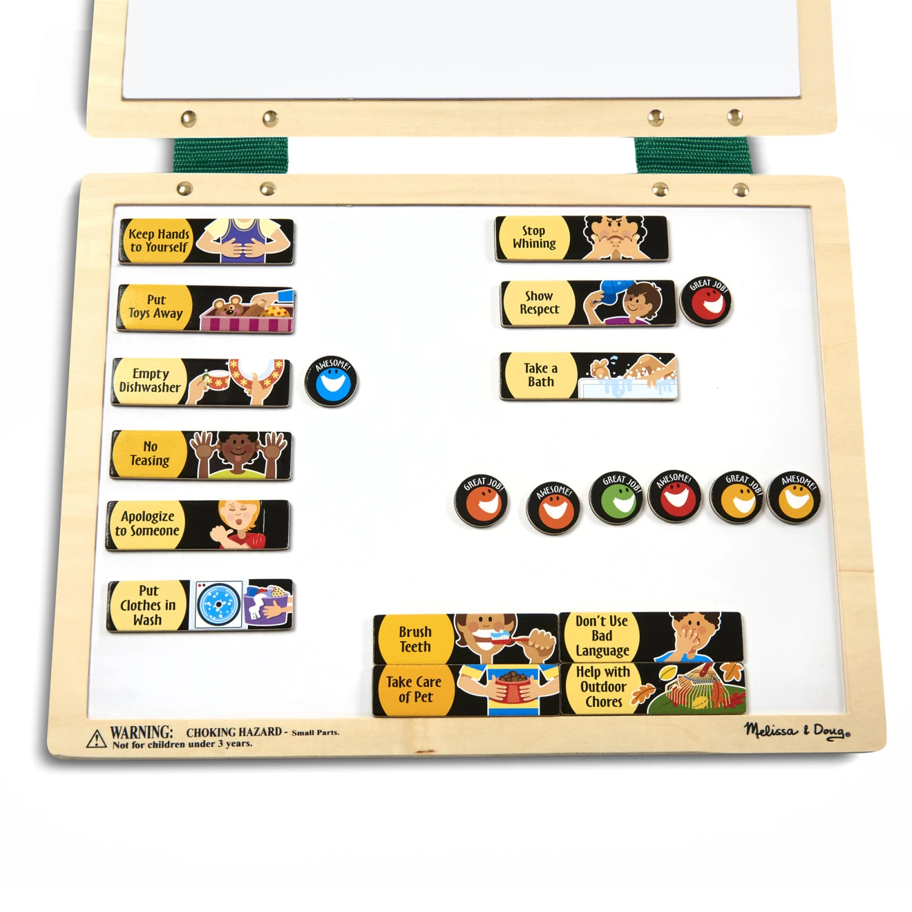 Melissa & Doug Magnetic Responsibility Chart - Chore Chart - Image 4