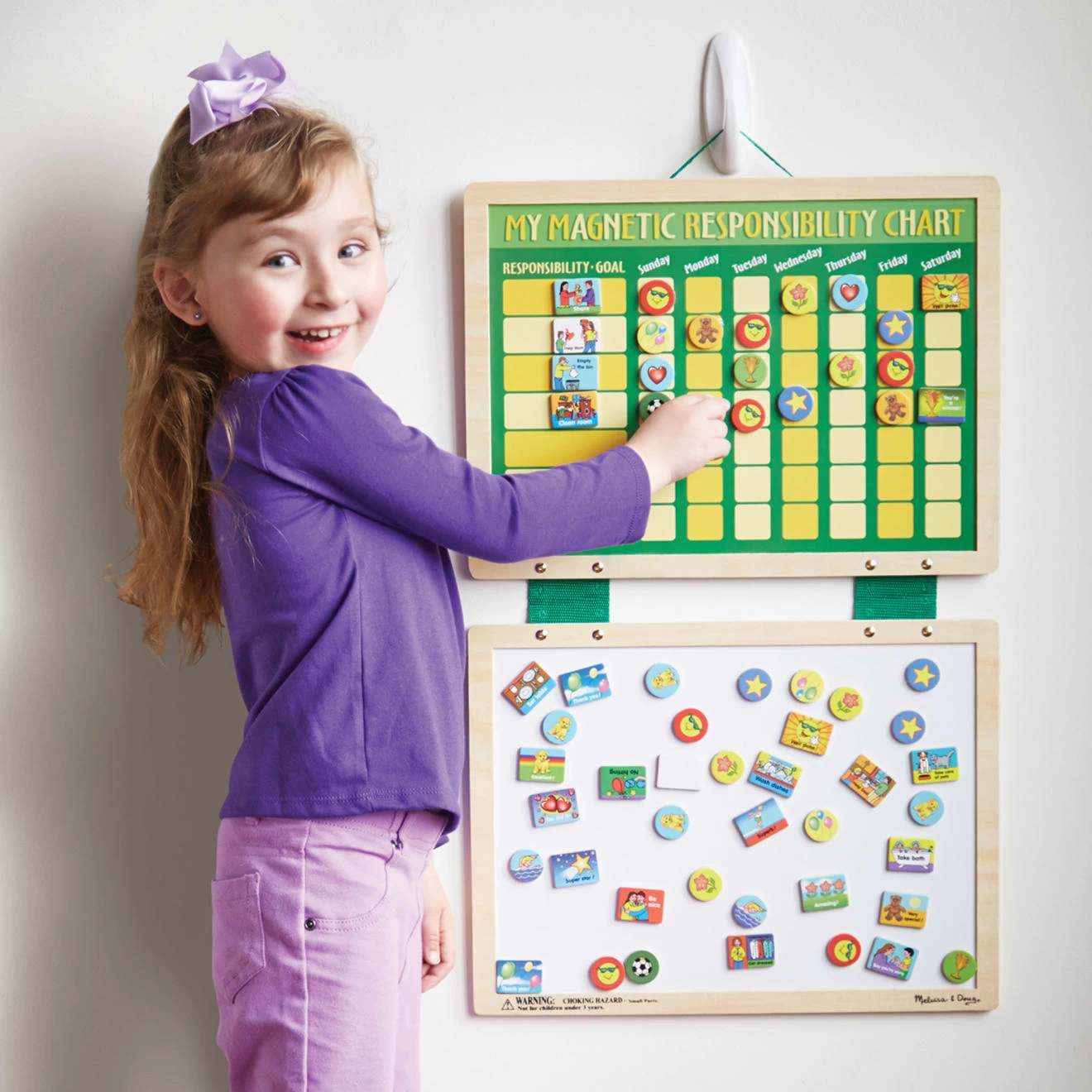 Melissa & Doug Magnetic Responsibility Chart - Chore Chart - Image 2