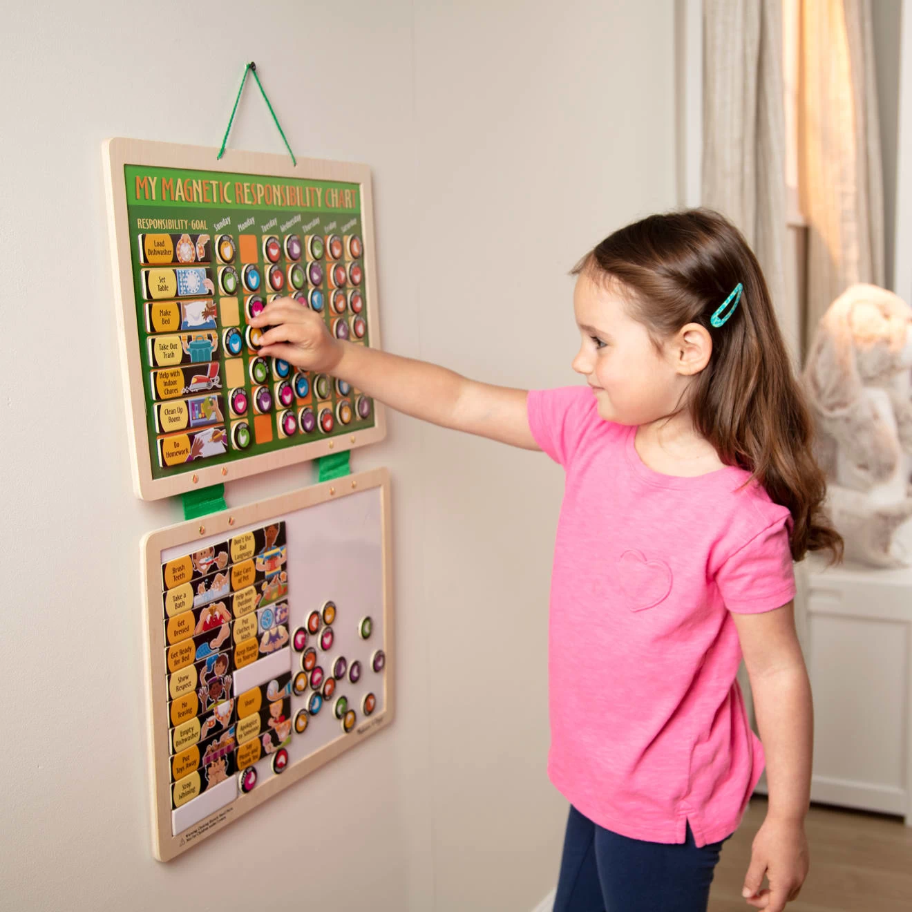 Melissa & Doug Magnetic Responsibility Chart - Chore Chart - Image 5