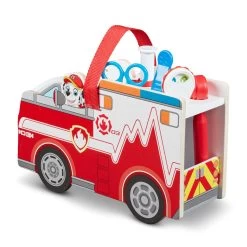 Melissa & Doug PAW Patrol Marshall's Wooden Rescue Caddy