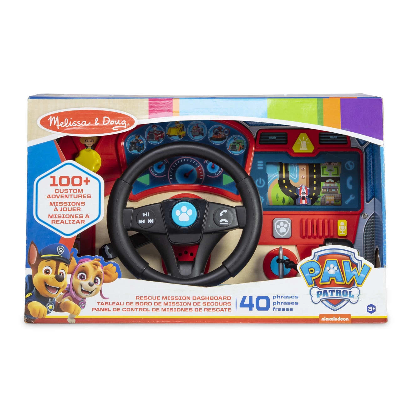 Melissa & Doug PAW Patrol Rescue Mission Wooden Dashboard - Image 3