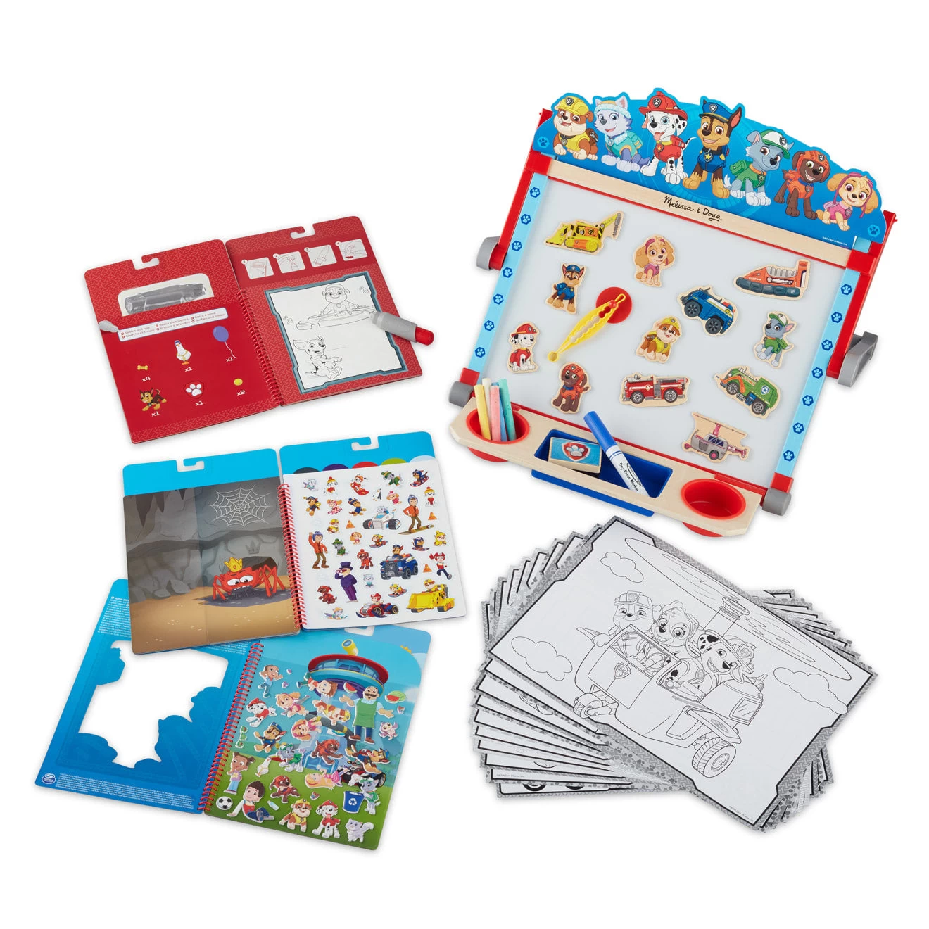 Melissa & Doug PAW Patrol Tabletop Art Center - Image 4