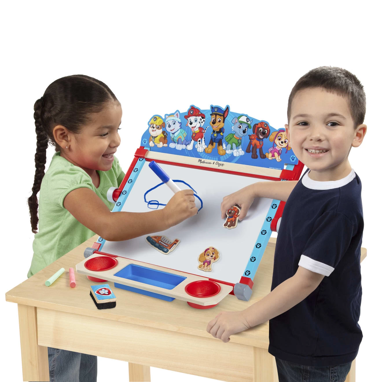 Melissa & Doug PAW Patrol Tabletop Art Center - Image 8