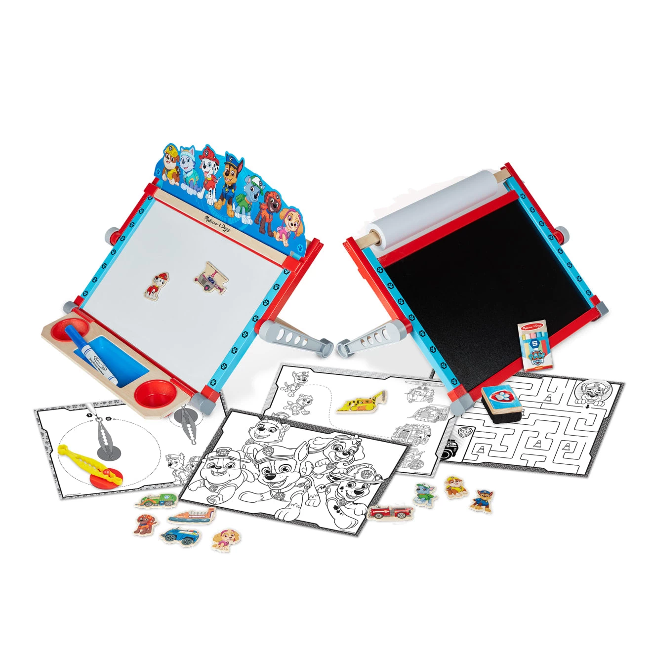 Melissa & Doug PAW Patrol Tabletop Art Center - Image 9