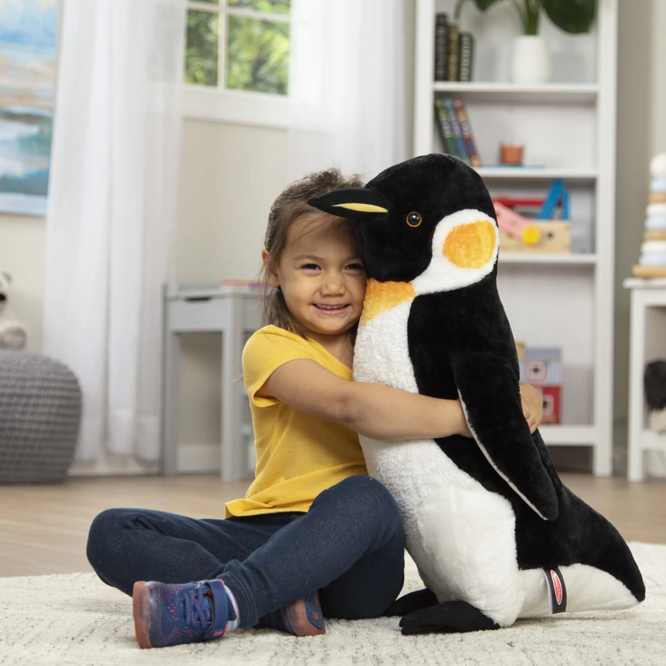 Melissa & Doug Penguin Giant Stuffed Animal - Image 2