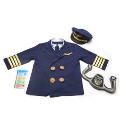 Melissa & Doug Pilot Role Play Costume Set