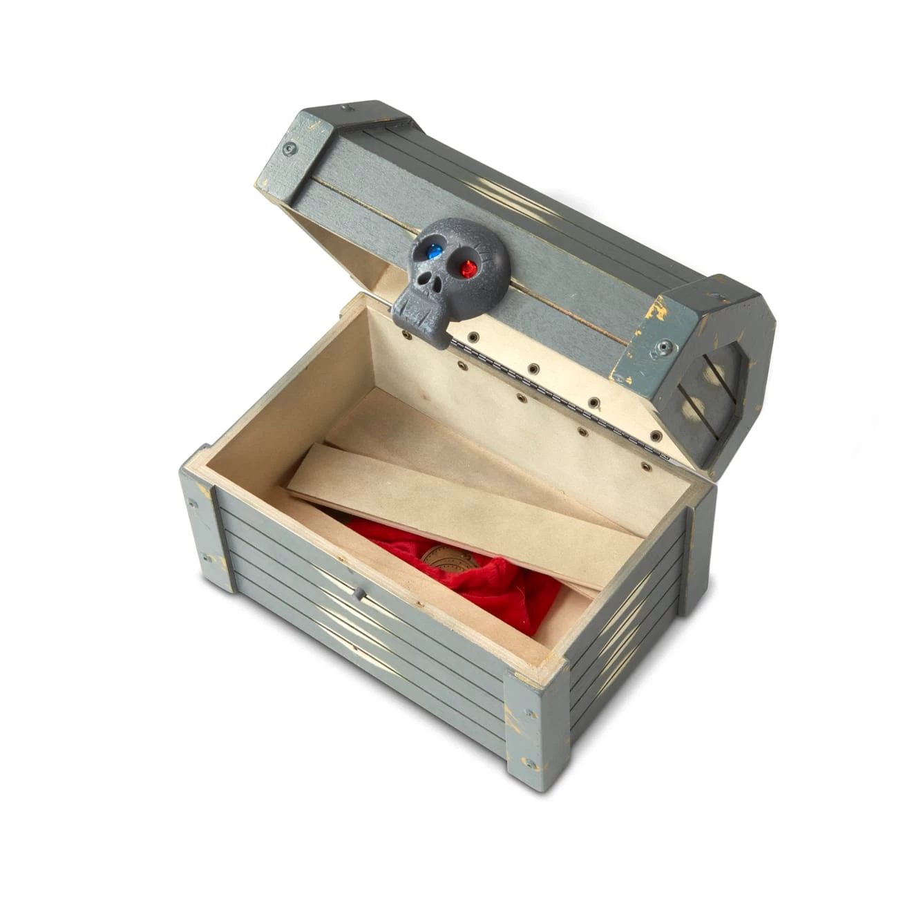 Melissa & Doug Wooden Pirate Chest - Image 9