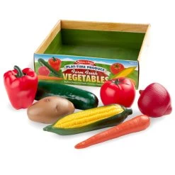 Melissa & Doug Play-Time Produce Vegetables - Play Food