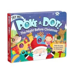 Melissa & Doug Poke-a-Dot - The Night Before Christmas Board Book