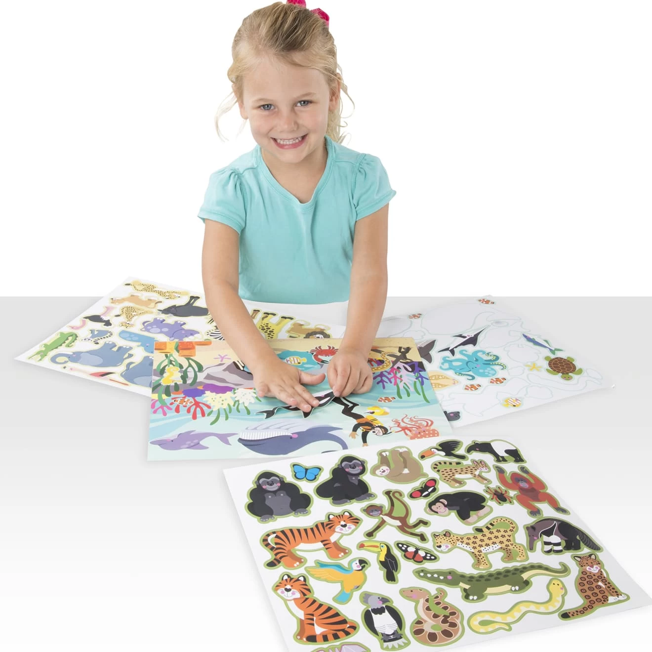 Melissa & Doug Reusable Sticker Bundle - Vehicles, Habitats And Prehistoric Themes - Image 4