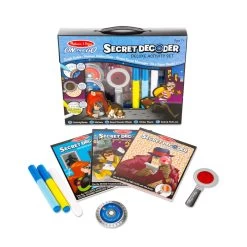 Melissa & Doug Secret Decoder Deluxe Activity Set - On The Go