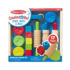 Melissa & Doug Created By Me! Shape, Model, & Mold Modeling Dough Kit