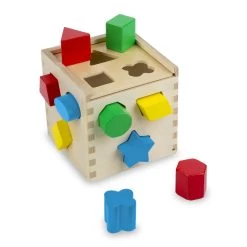 Melissa & Doug Shape Sorting Cube Classic Toy