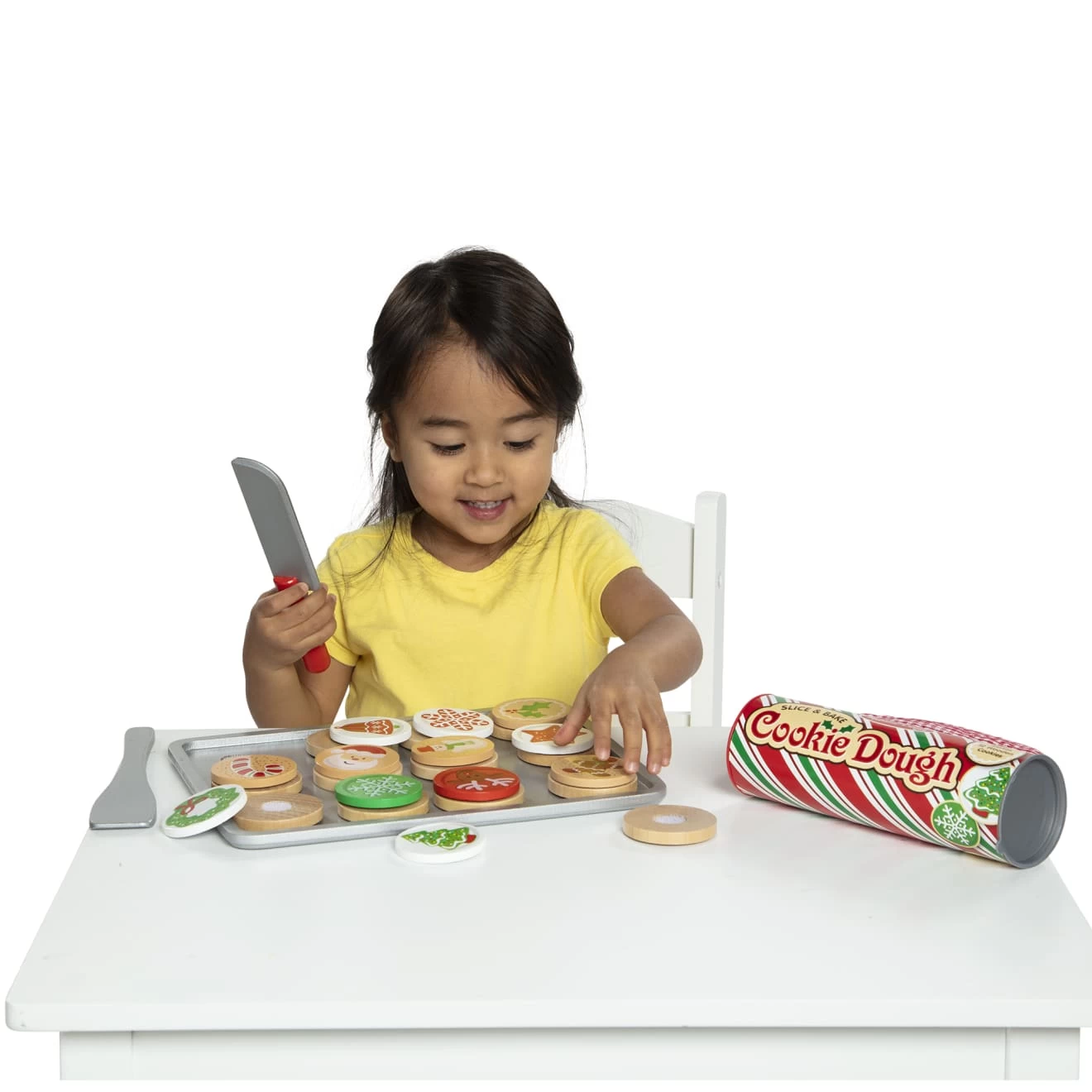Melissa & Doug Slice & Bake Christmas Cookie Play Set - Image 7