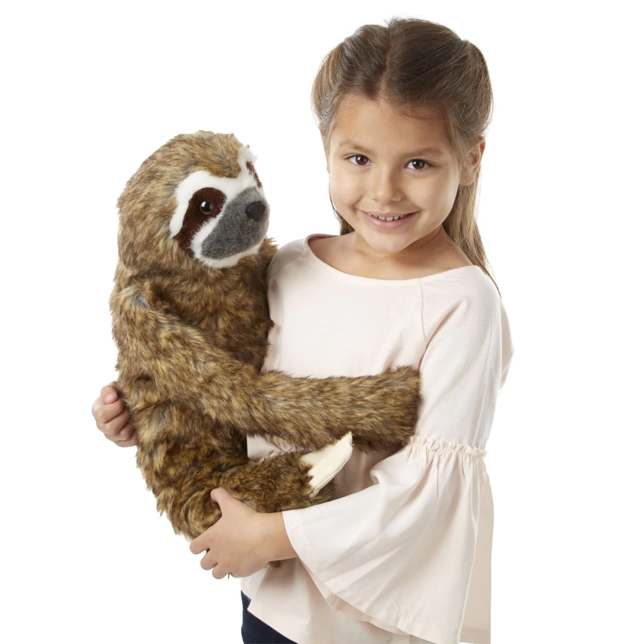 Melissa & Doug Lifelike Plush Sloth