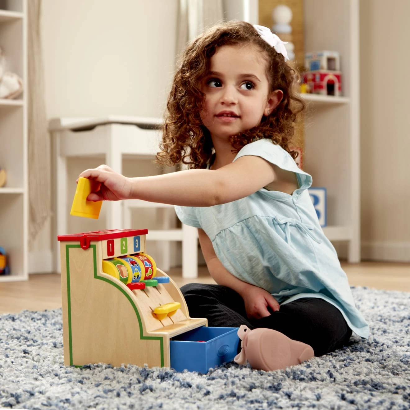 Melissa & Doug Spin & Swipe Cash Register - Image 7