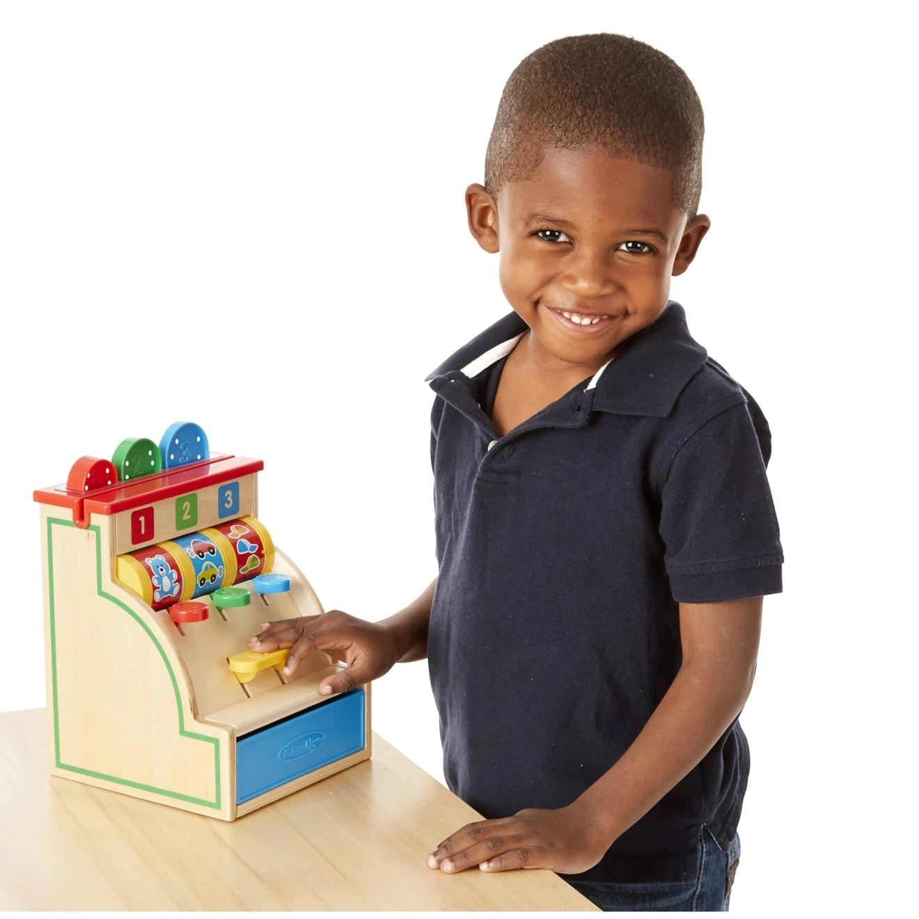 Melissa & Doug Spin & Swipe Cash Register - Image 8