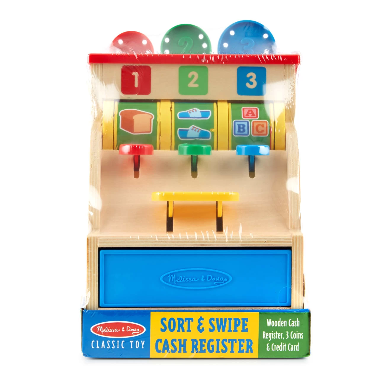 Melissa & Doug Spin & Swipe Cash Register - Image 3