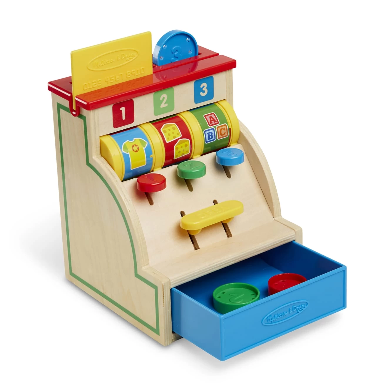 Melissa & Doug Spin & Swipe Cash Register - Image 4