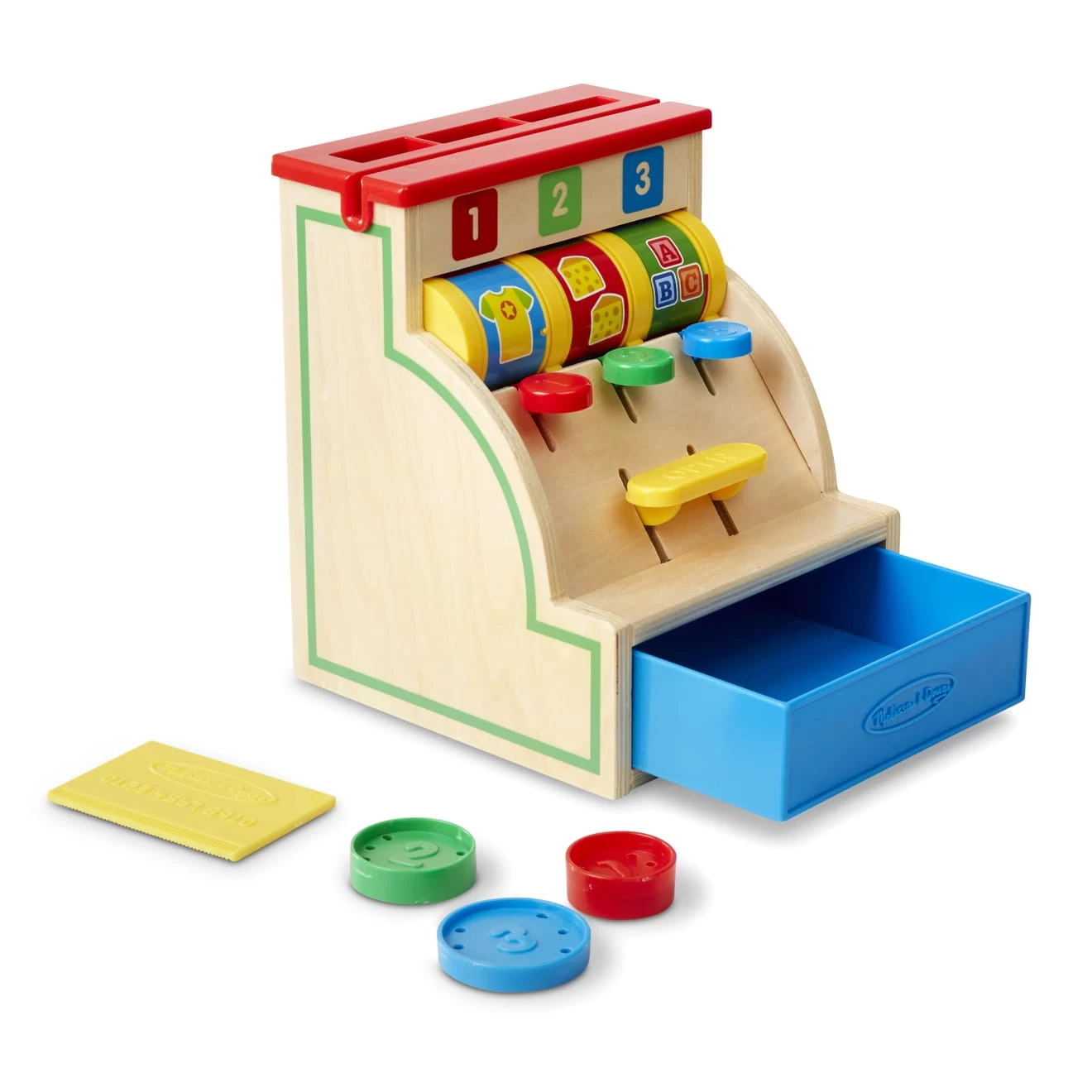 Melissa & Doug Spin & Swipe Cash Register - Image 9