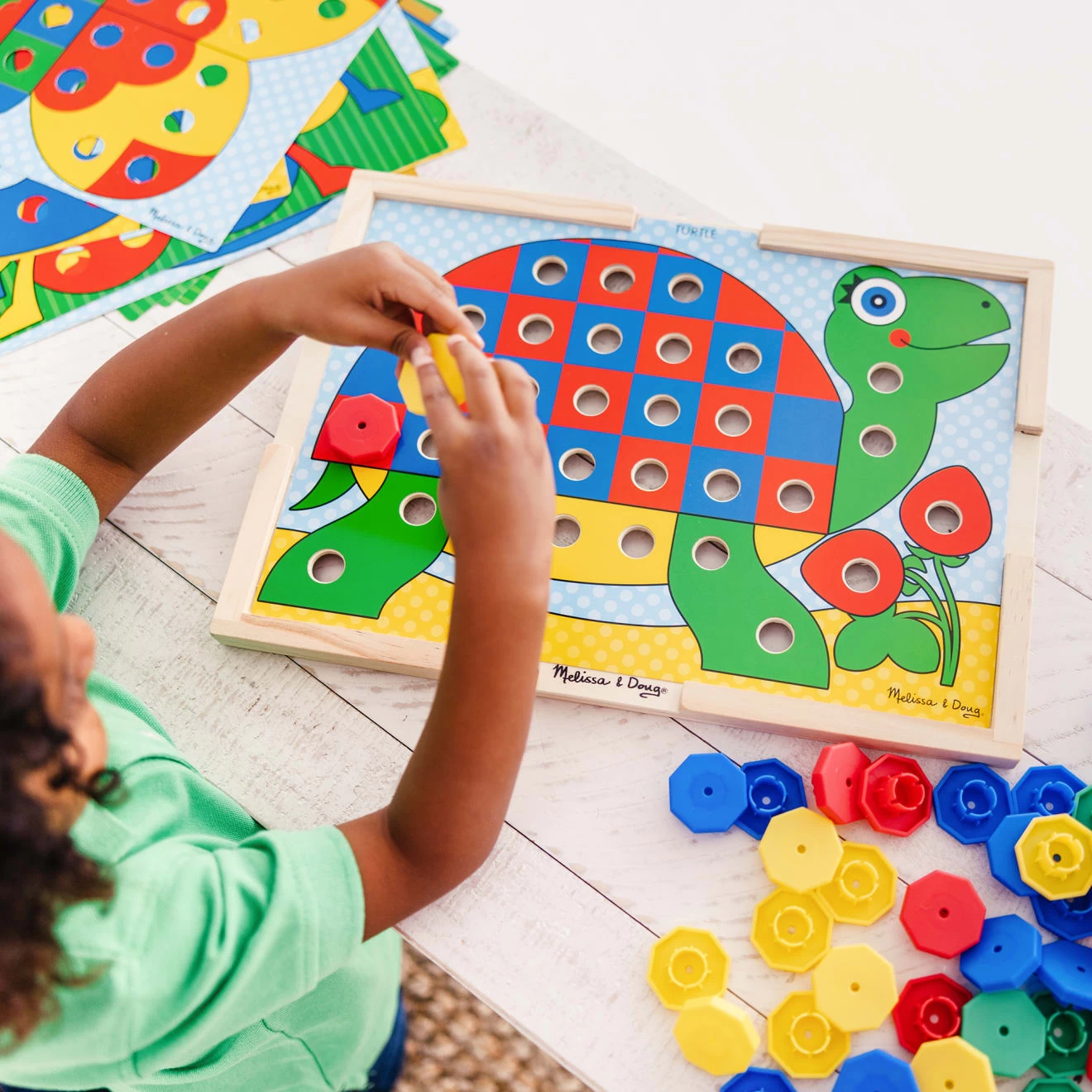 Melissa & Doug Sort & Snap Color Match - Image 5