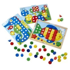Melissa & Doug Sort & Snap Color Match