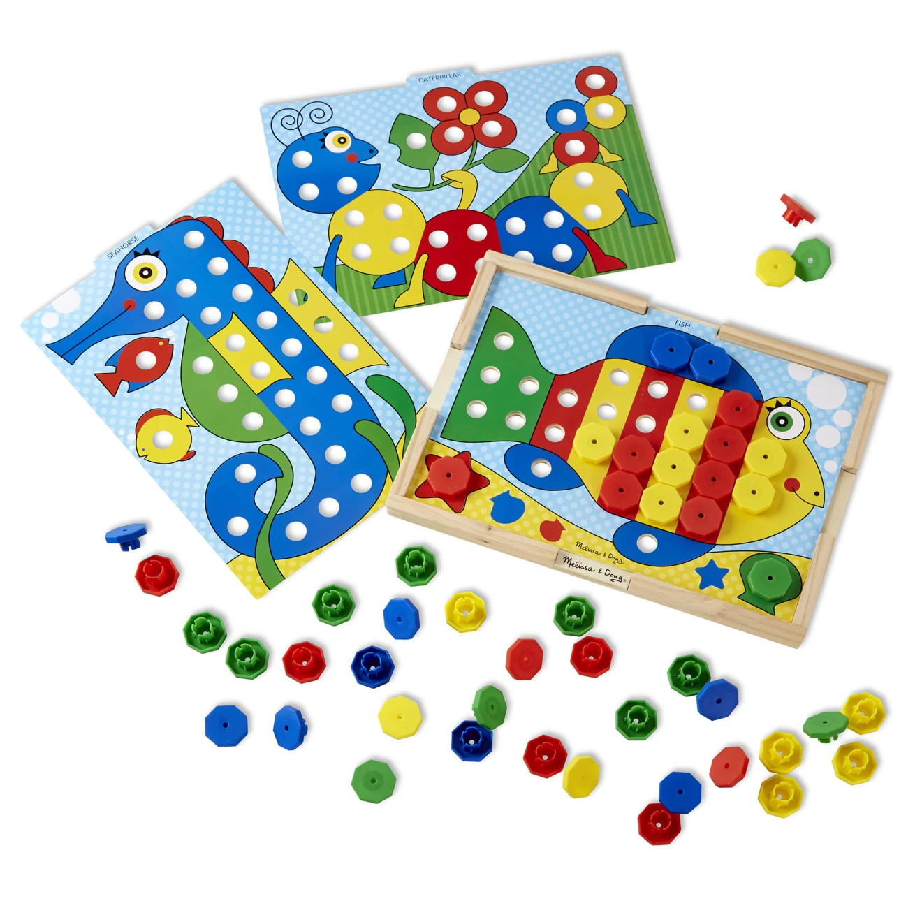 Melissa & Doug Sort & Snap Color Match