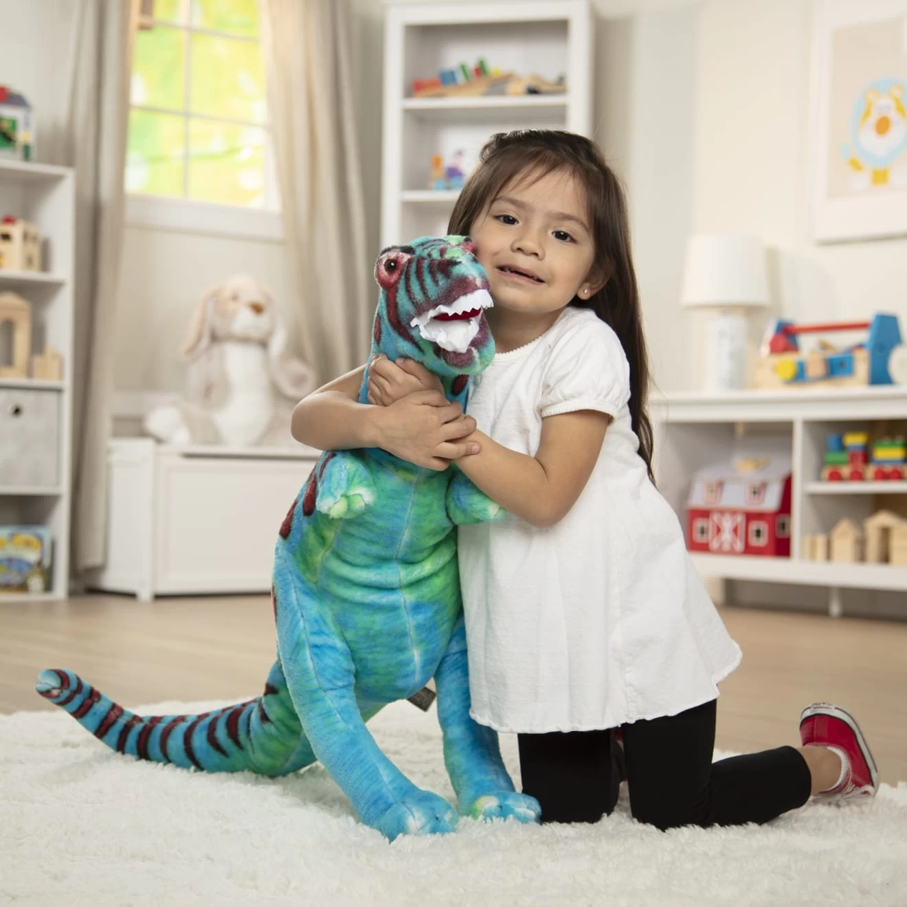 Melissa & Doug T-rex Giant Stuffed Animal - Image 6