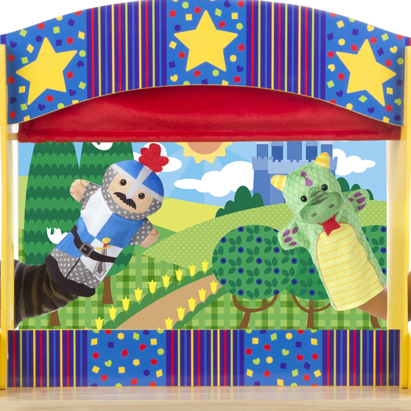 Melissa & Doug Tabletop Puppet Theater - Image 5