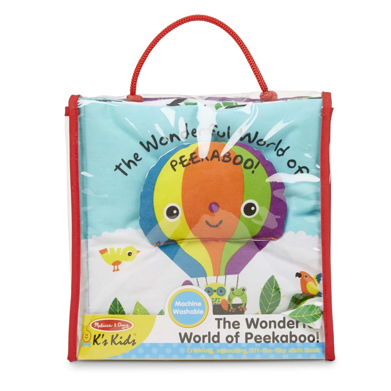 Melissa & Doug Soft Activity Book - The Wonderful World Of Peekaboo! - Image 3